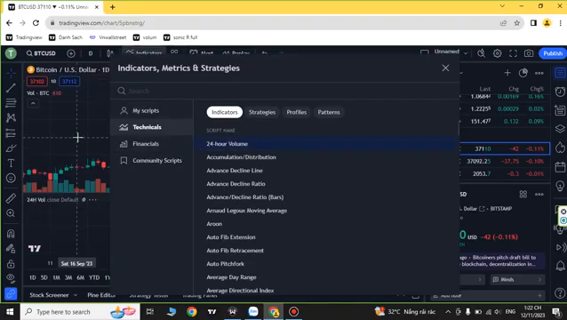 Hình 2. Khu vực thao tác với watchlist và danh sách theo dõi riêng trong video.